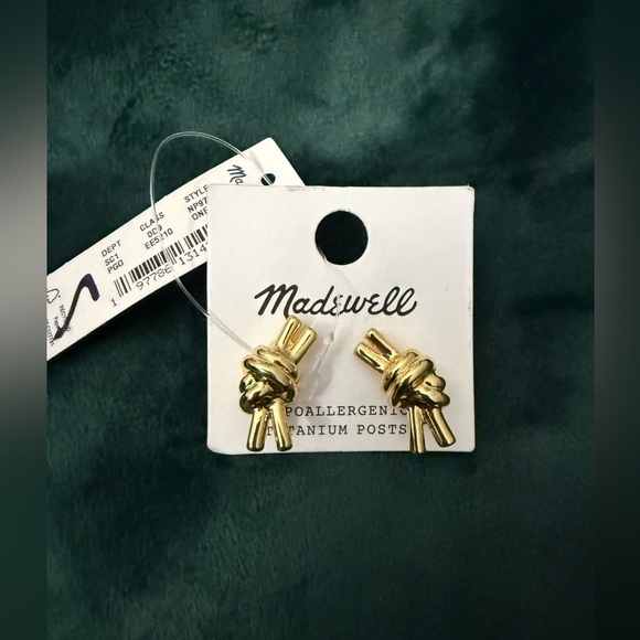 Madewell Knotted Statement Stud Earrings - Picture 3 of 5